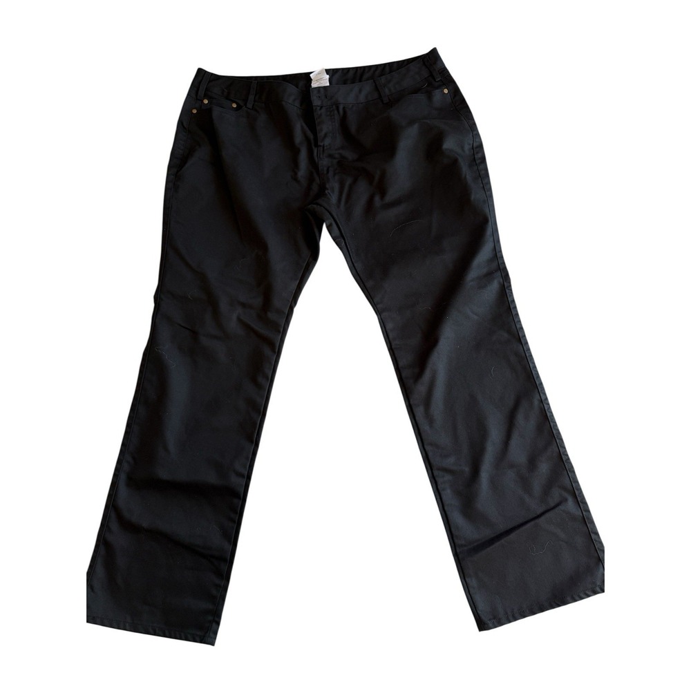 Burger King uniform women's pants black size‎ 20 NWOT